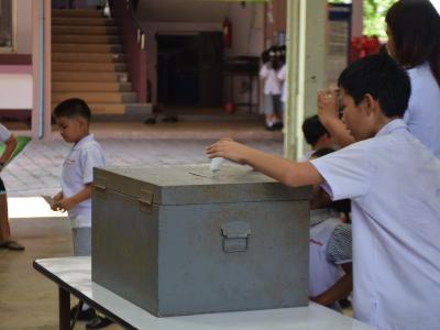เลื่อกตั้งประธานนักเรียน ประจำปีการศึกษา2562